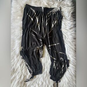 Tie dye harem pant